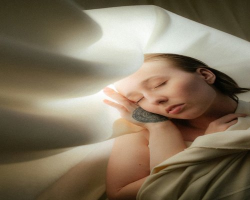 Deep restful sleep and circadian rhythm concept